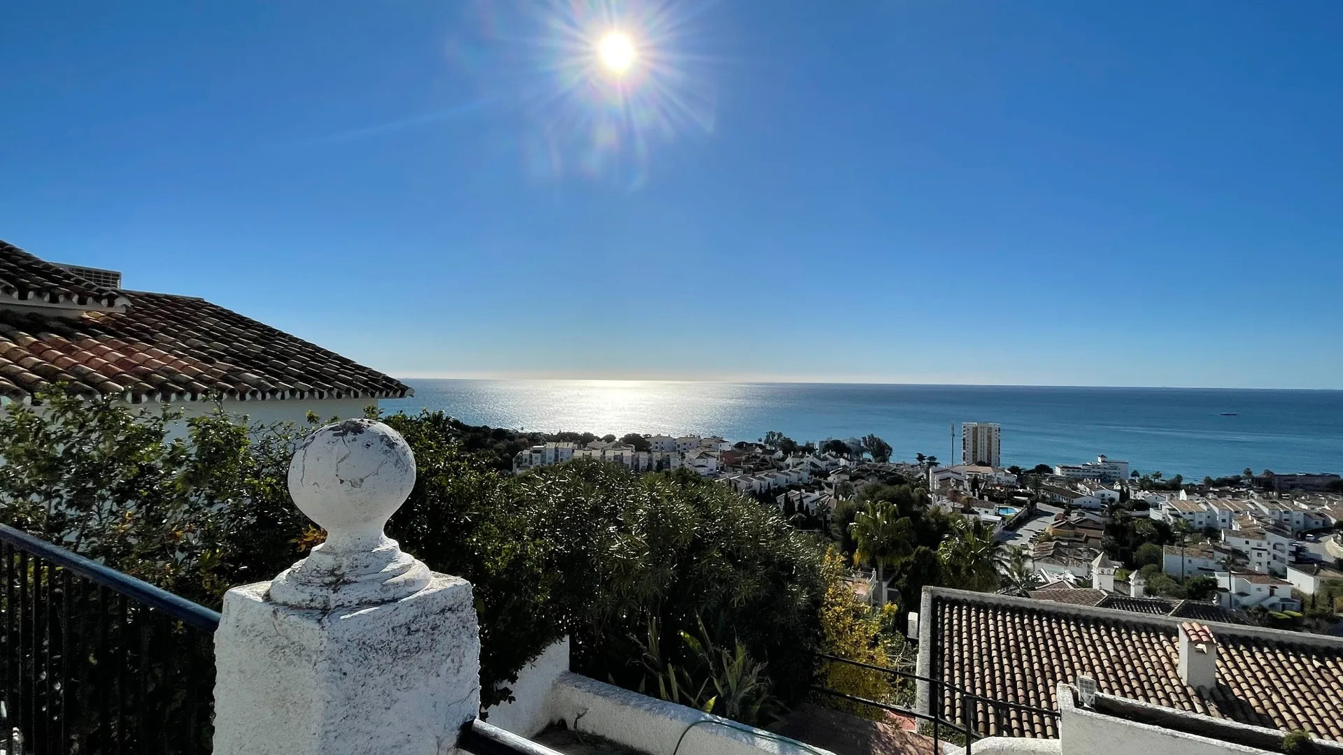 Vue panoramique de la Costa del Sol