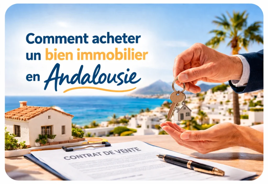 Processus d’achat immobilier en Andalousie avec signature du contrat et remise des clés