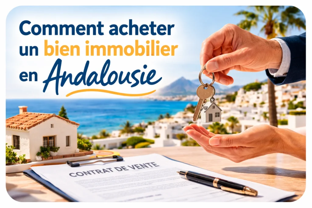 Processus d’achat immobilier en Andalousie avec signature du contrat et remise des clés